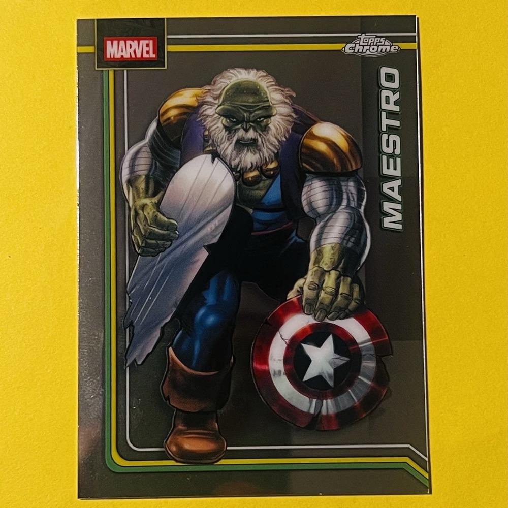 2026 Topps Chrome Marvel Maestro #133 Hulk Base Card
